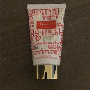 NEW, never opened COACH poppy body lotion